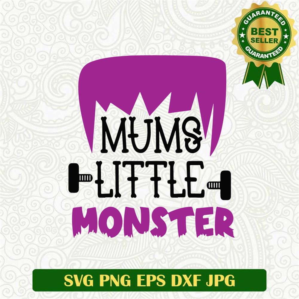 Little Monster Boy SVG