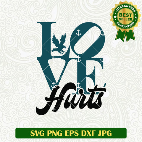 Love Hurts Eagles SVG