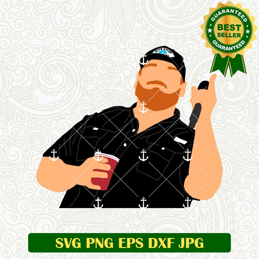 Luke Combs Singer SVG