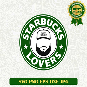 Luke Combs Starbucks Lovers SVG