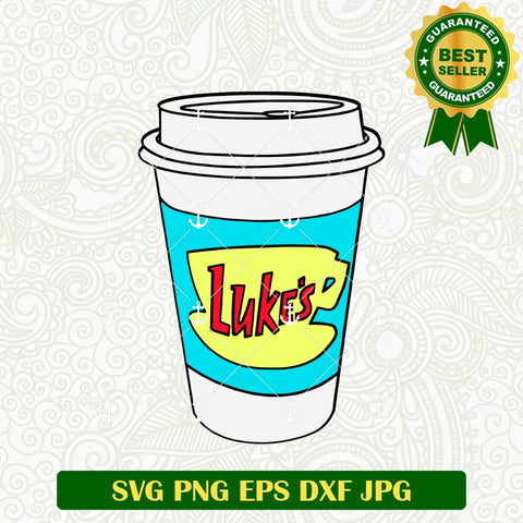 Luke's Coffee Gilmore Girls SVG