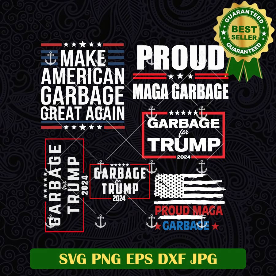 Maga Garbage Trump Bundle SVG