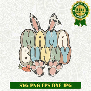 Mama Bunny Easter SVG