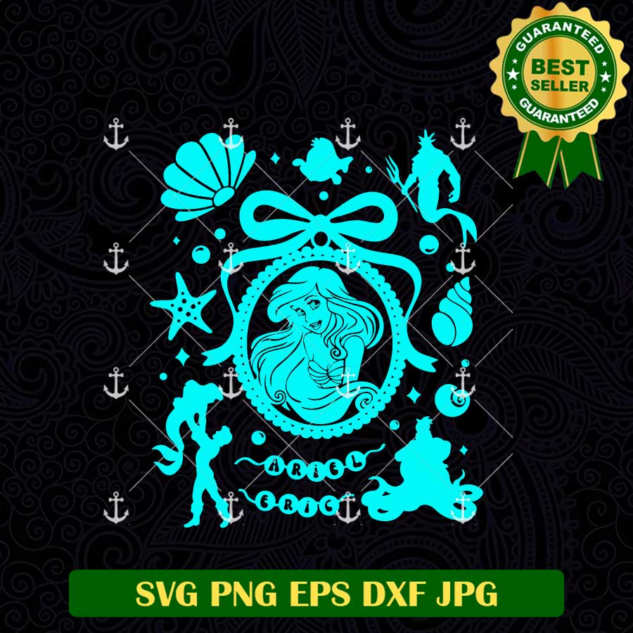 Mermaid Frame Svg