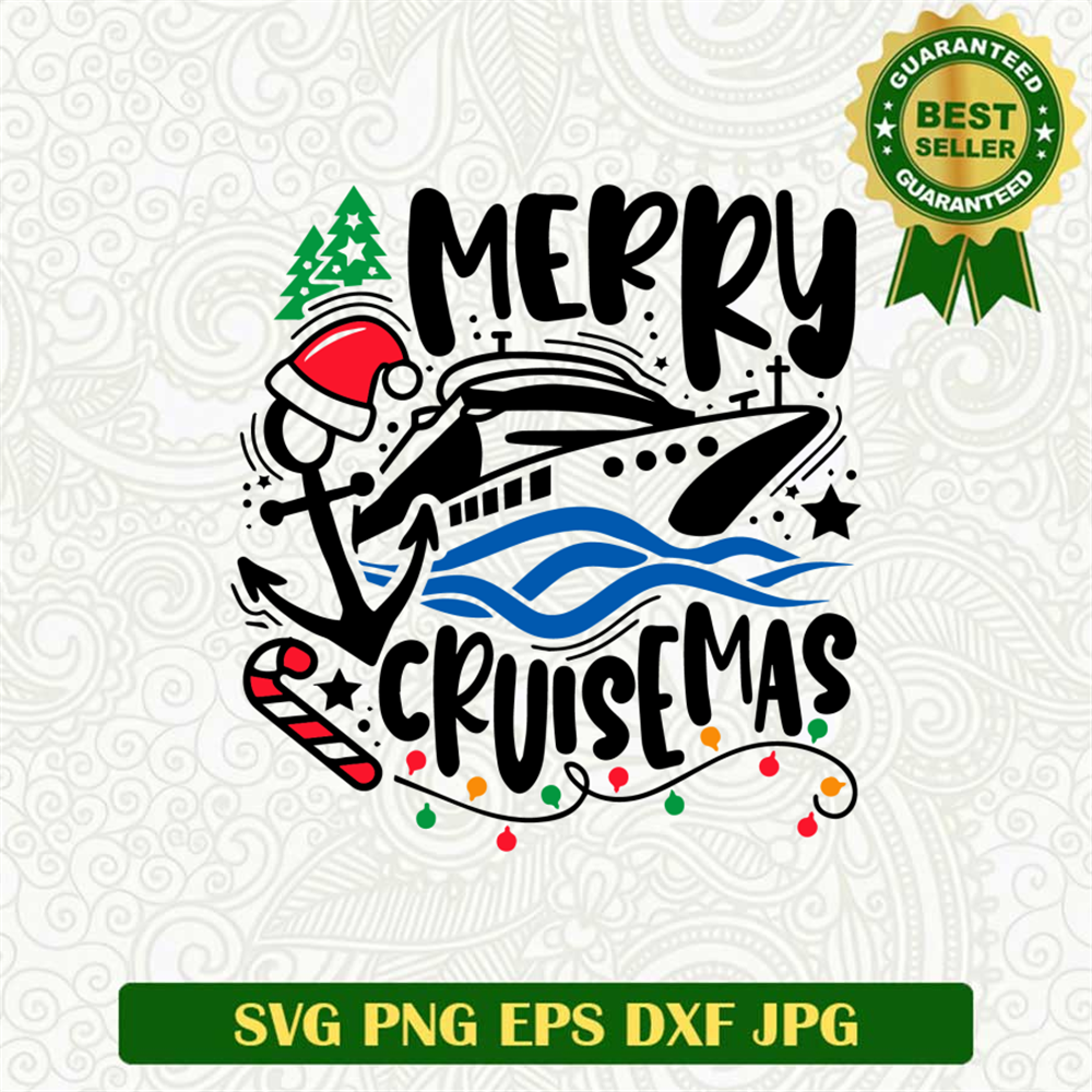 Merry Cruisemas SVG 