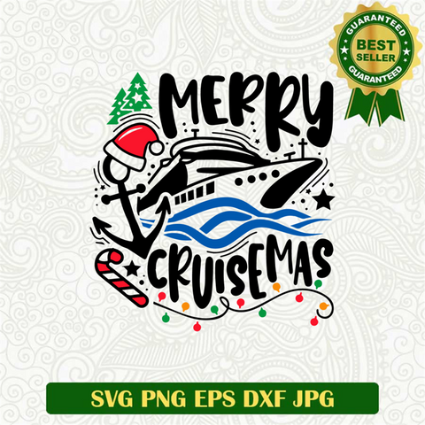 Merry Cruisemas SVG 