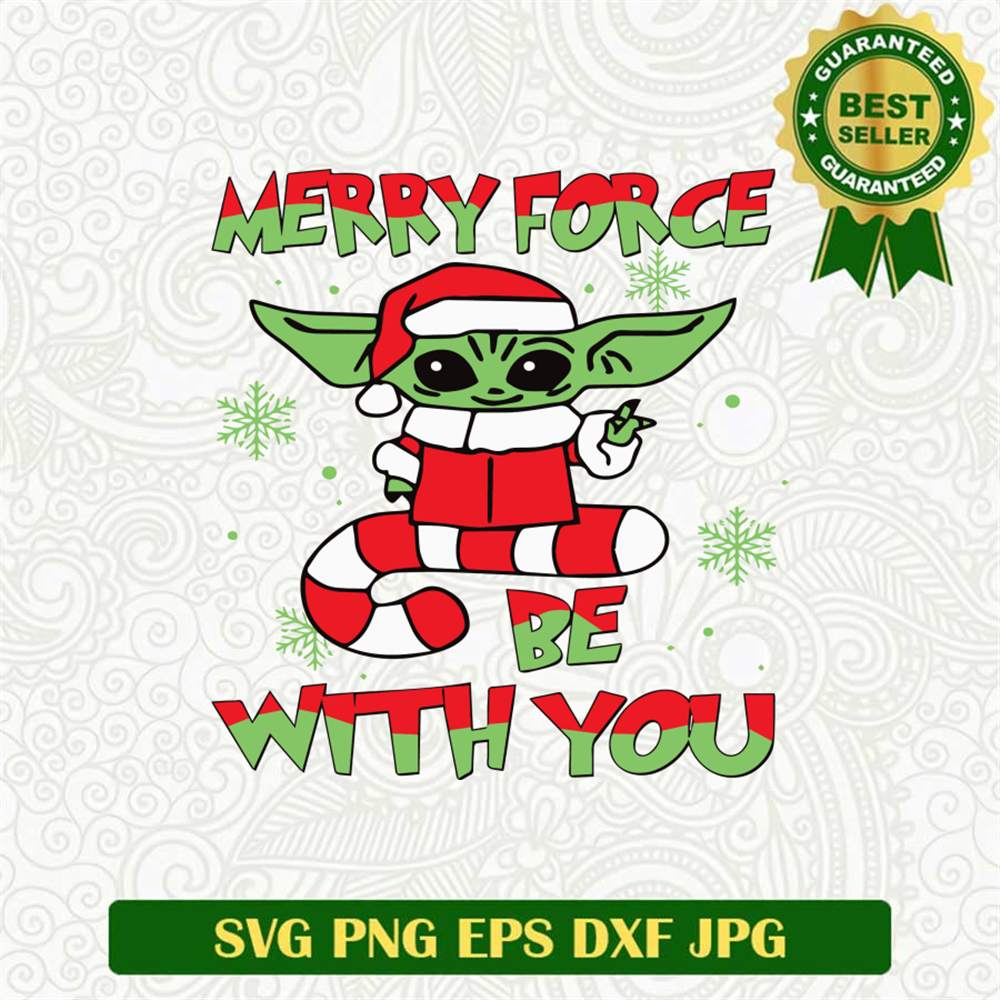 Merry Force Be With You SVG