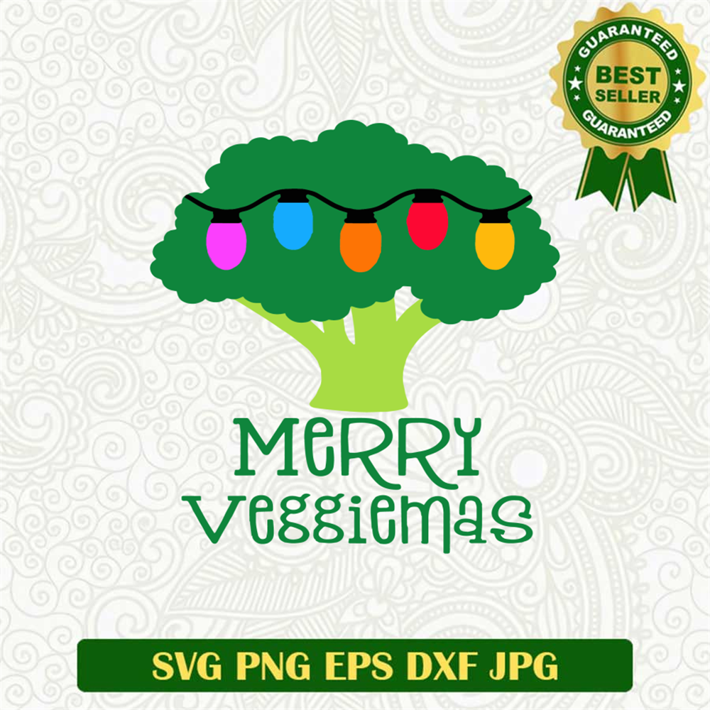 Merry Veggiemas SVG
