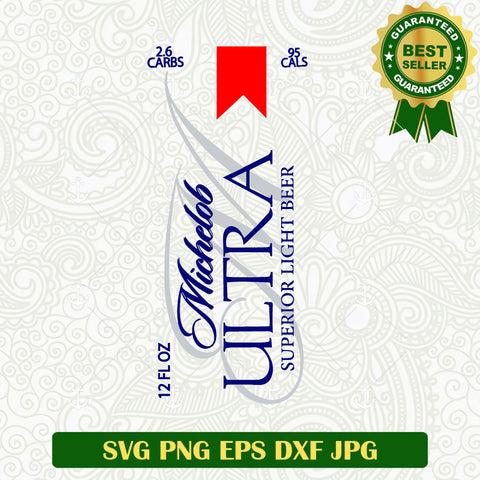 Michelob Ultra Beer Logo SVG