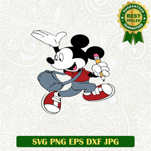 Mickey School SVG