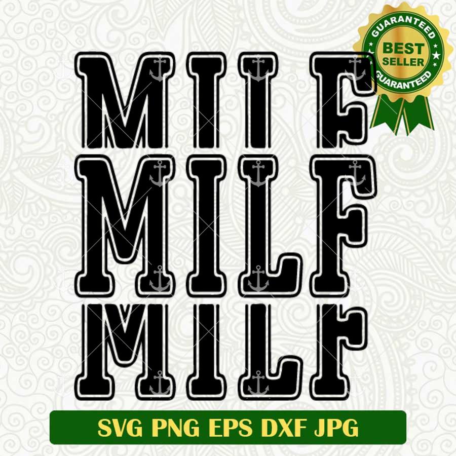 Milf SVG File