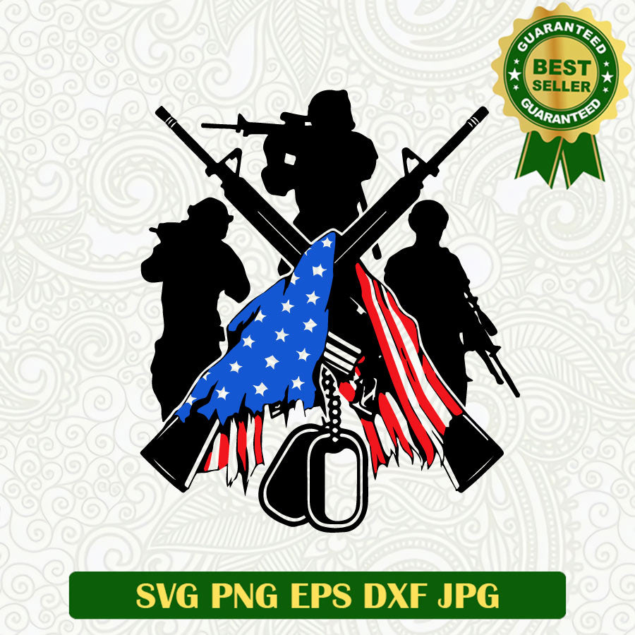 Military Veterans USA SVG, Memorial Day SVG PNG