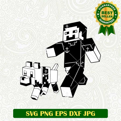 Minecraft Gamer SVG