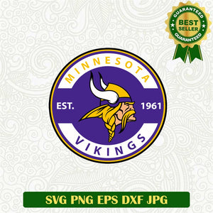 Minnesota Vikings Pride Svg