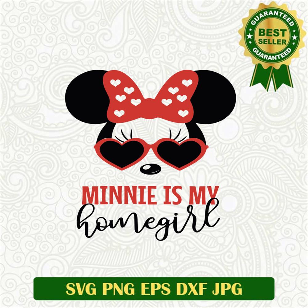Minnie Homegirl Svg