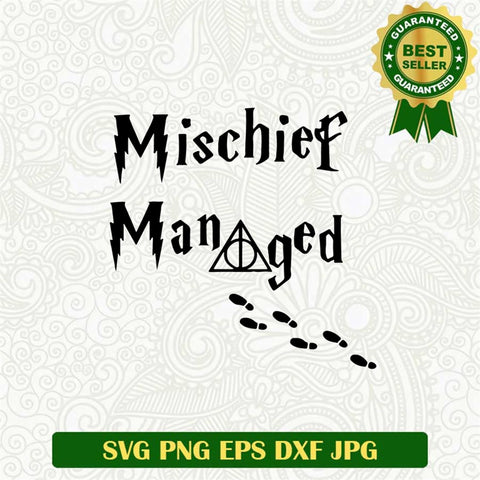 Mischief Harry Potter Svg