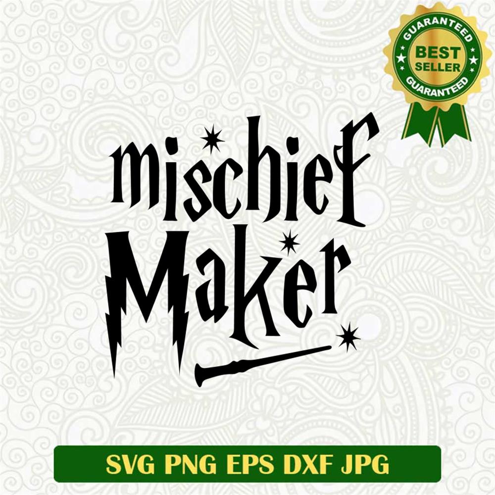 Mischief Maker Svg