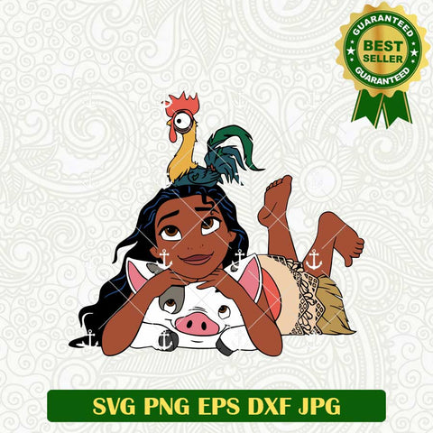 Moana Disney Princess SVG