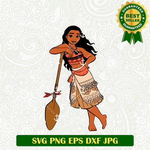 Moana Princess SVG File