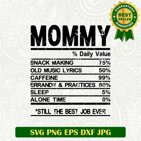 Mommy DAily Value SVG