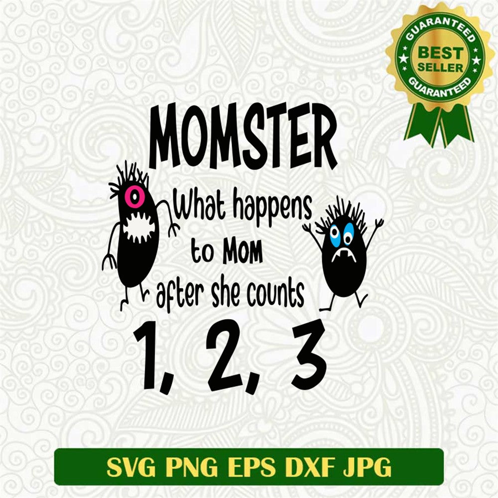 Momster Funny Svg