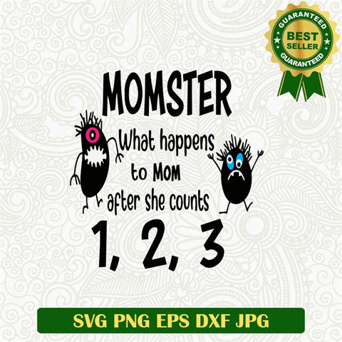 Momster Funny Svg