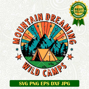 Mountain Dreaming Wild Camps SVG