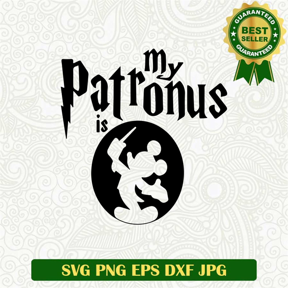My Patronus Is A Mickey Mouse SVG