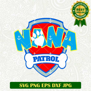 Nana Patrol Logo SVG