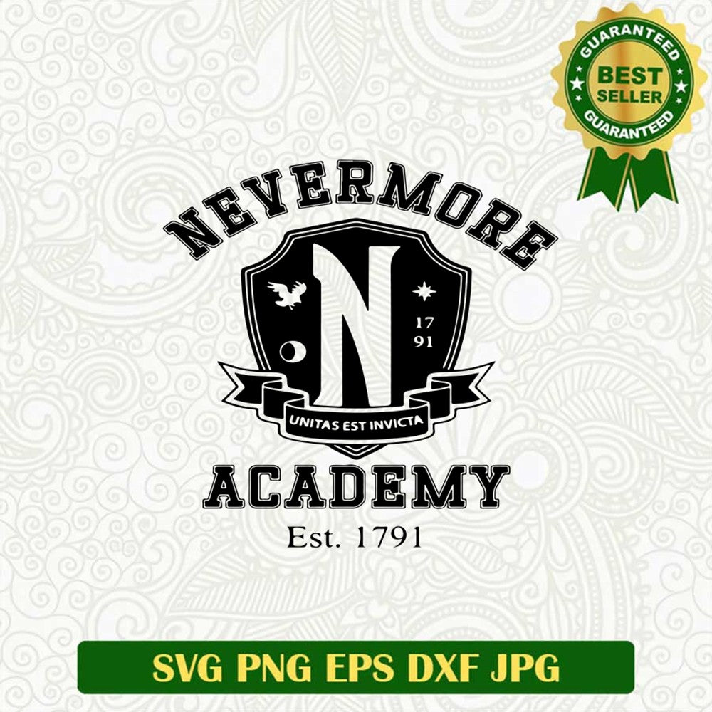 Nevermore Academy Svg