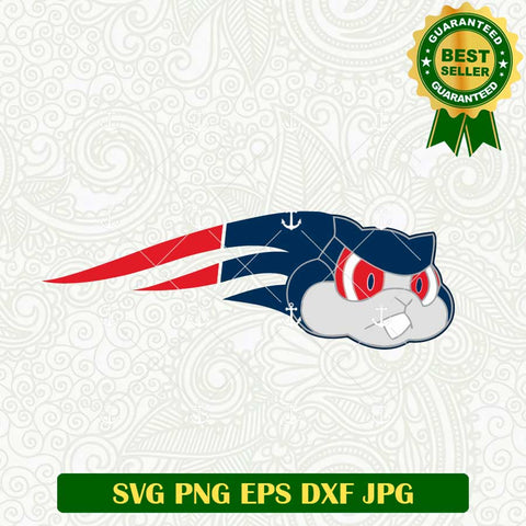 New England Patriots Pokemon Logo SVG