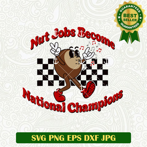 Nut Jobs Become National Champions SVG