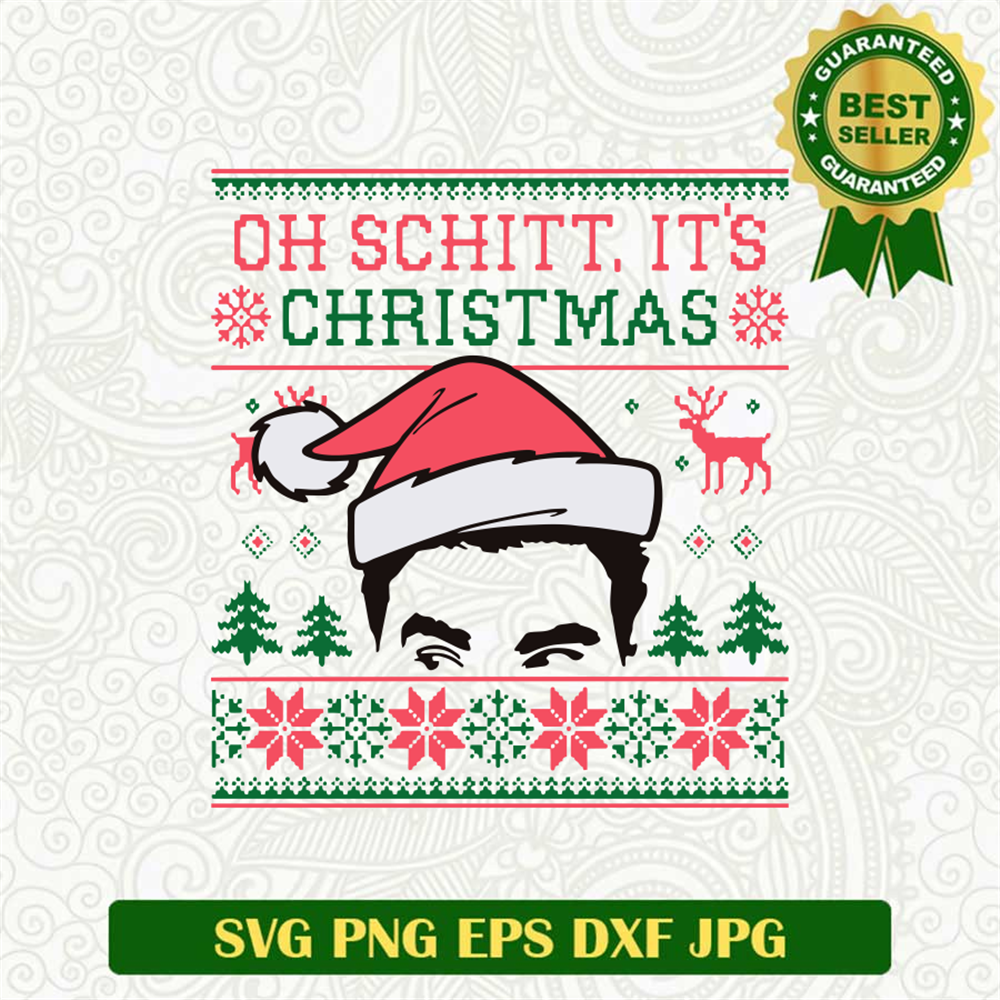 Oh Schitt It's Christmas SVG
