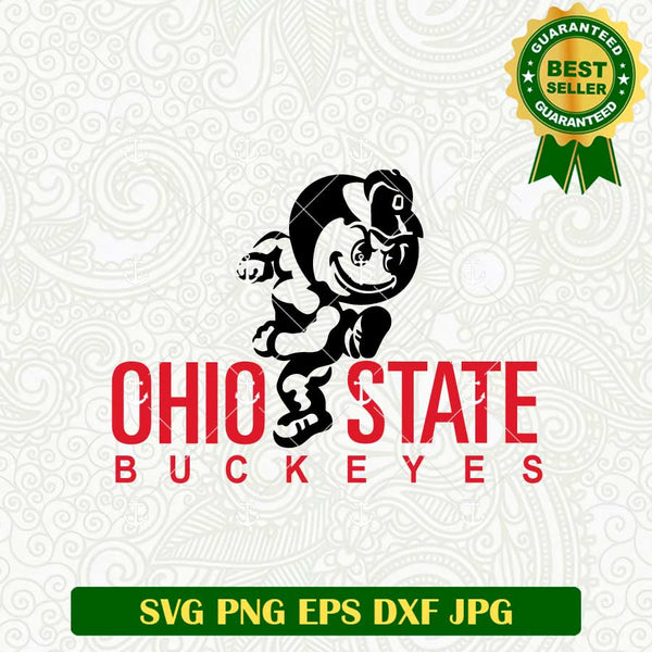 Ohio State Buckeyes Logo Layered Svg Vector Cut File 2974x3000