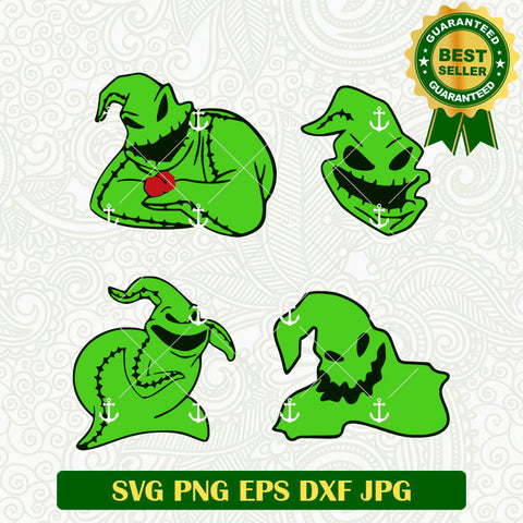 Oogie Boogie Halloween bundle SVG