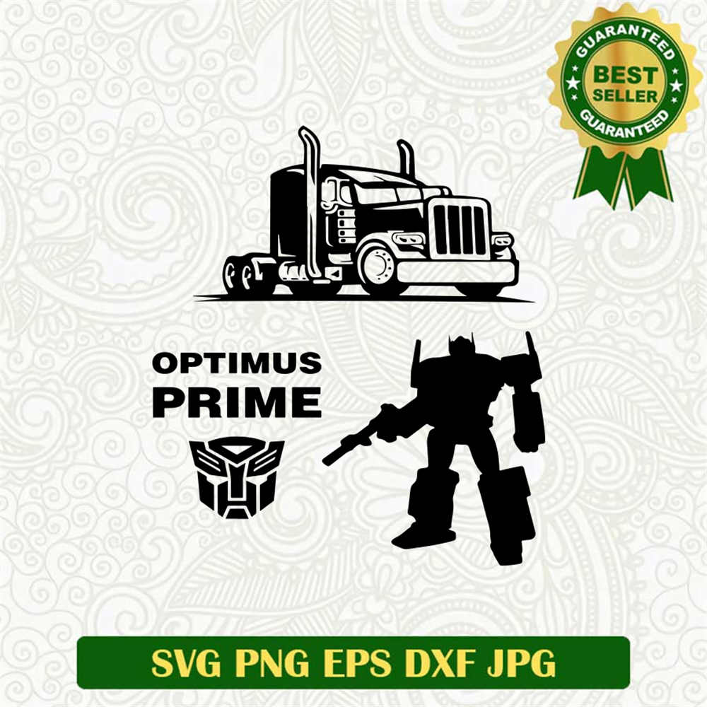Optimus Prime Transformer Svg