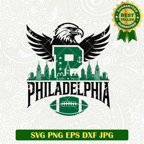 Philadelphia Eagles Football City SVG