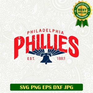 Philadelphia Phillies Est 1883 SVG