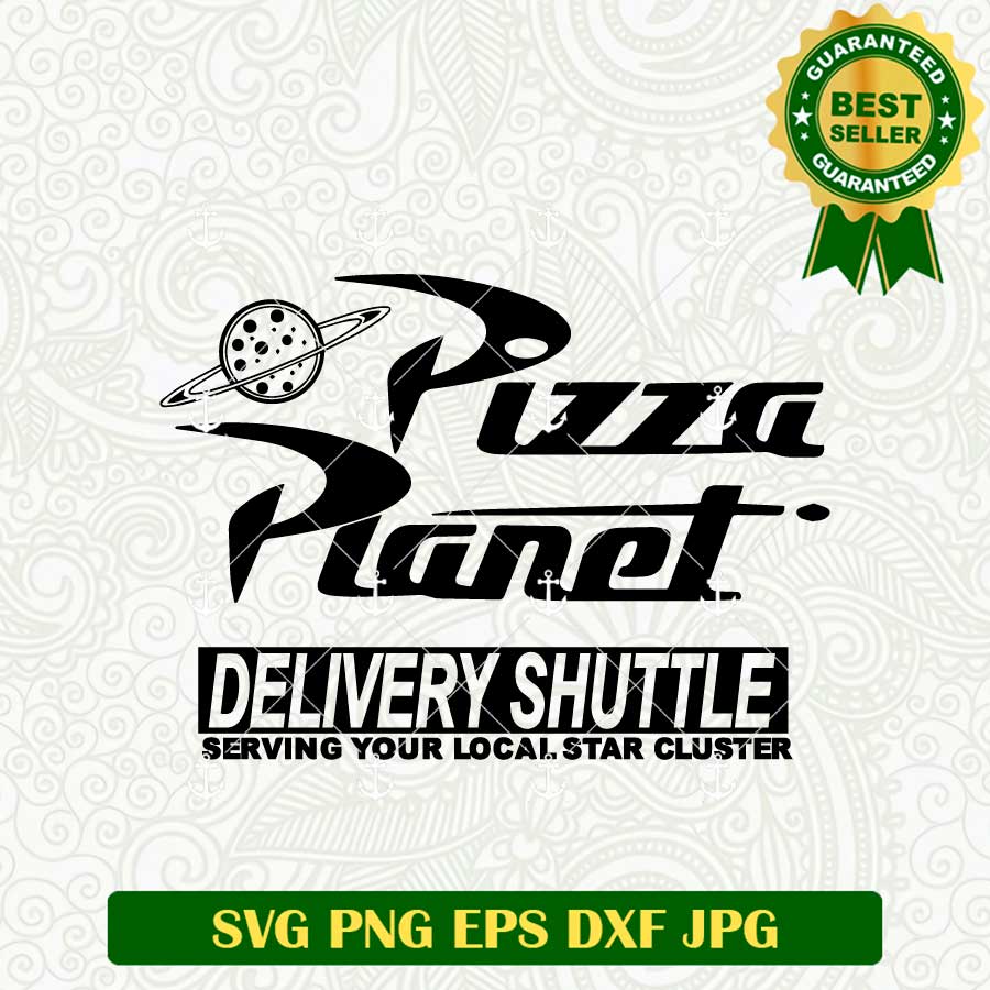 Pizza Planet Delivery Shuttle SVG