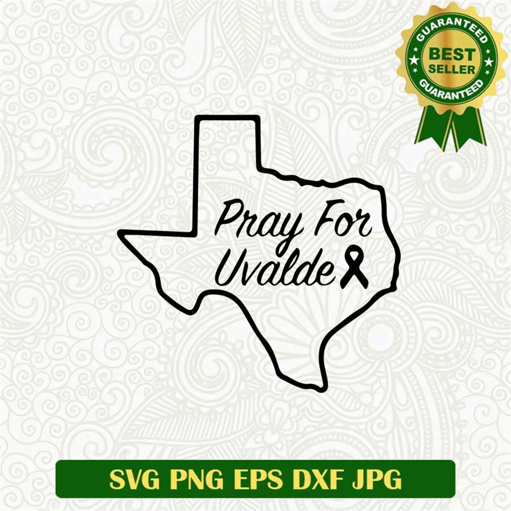 Pray For Uvalde Svg