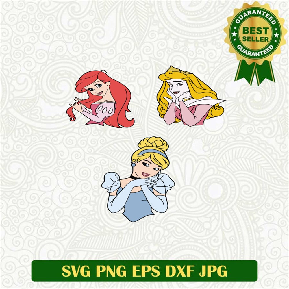 Princess Collection Svg