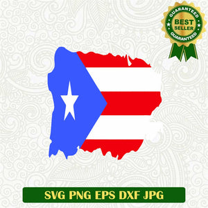 Puerto Rico Flag Svg