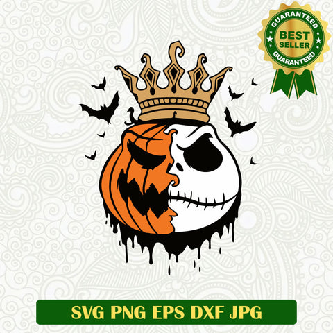 Pumkin King Jack Skellington SVG, Nightmare Before Christmas Jack SVG PNG