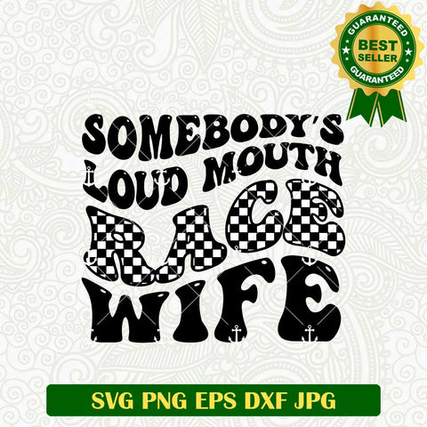 Racing Wife SVG