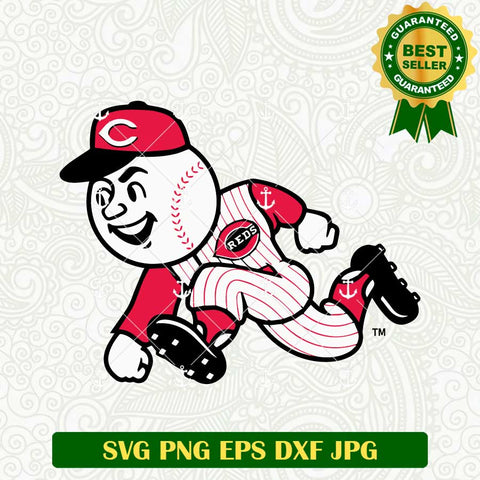 Reds Baseball SVG
