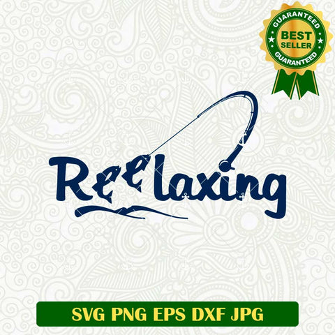 Reelax Fishing SVG