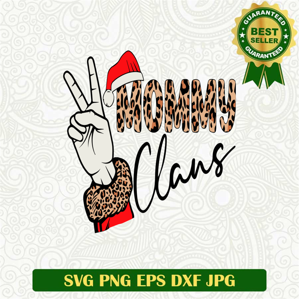Retro Mommy Claus SVG