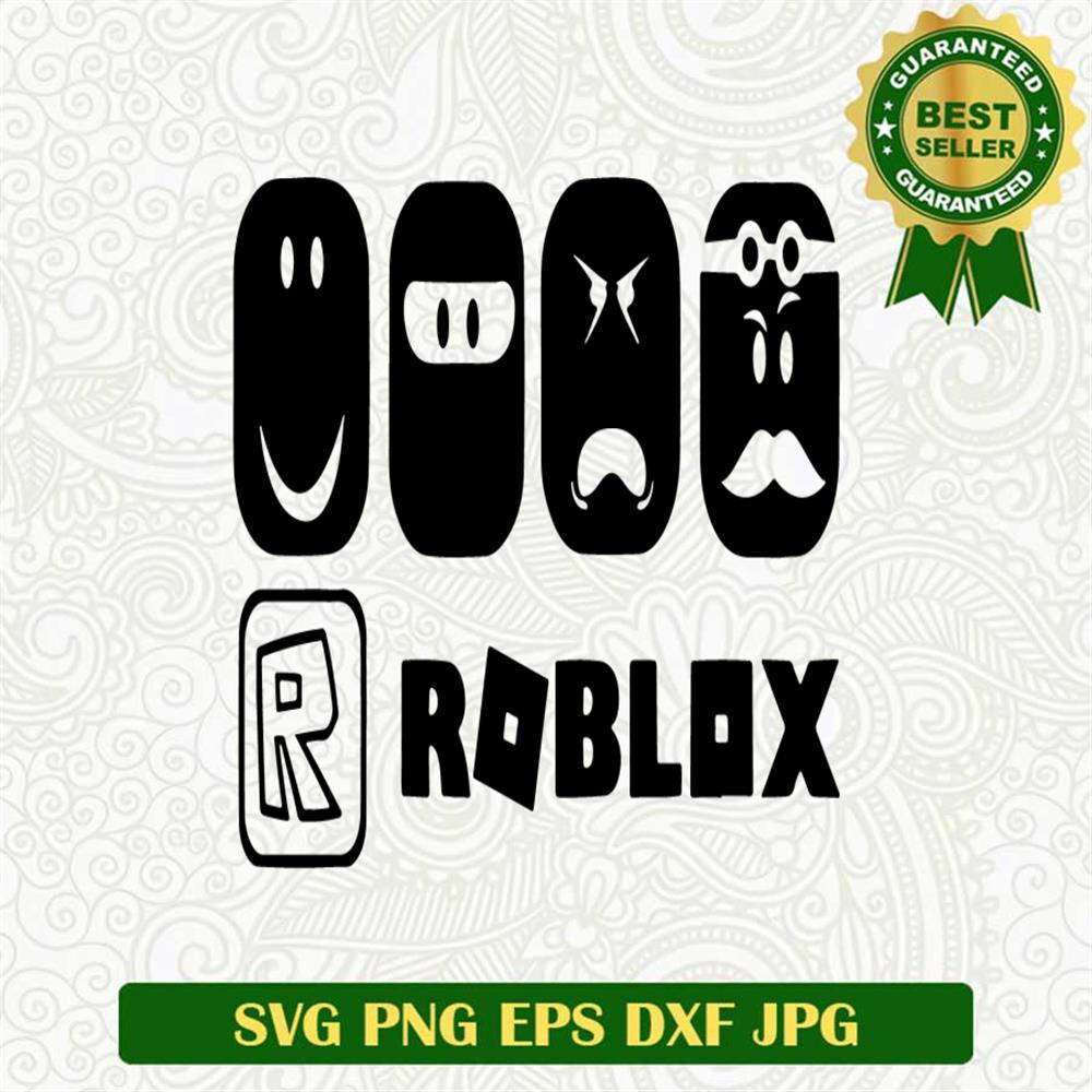 Roblox Avatar Face SVG