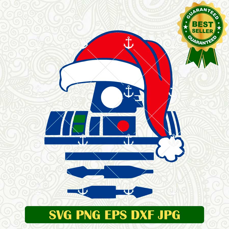 Robot R2D2 Star Wars Christmas SVG