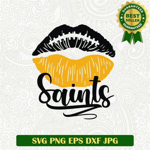 Saints Lip Glitter SVG
